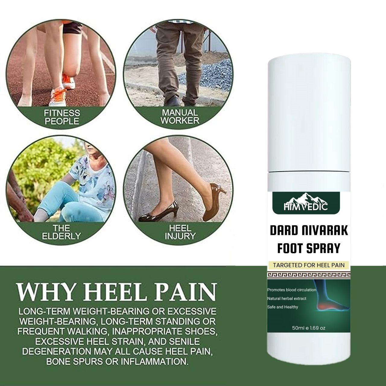 Pain Reliving Foot Sprey (Pack of 2)