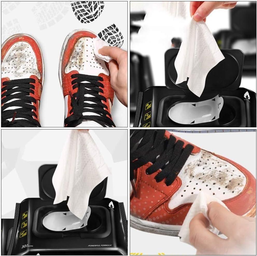 Natural Sneaker & Shoe Cleaner Wipes - Packs of 80